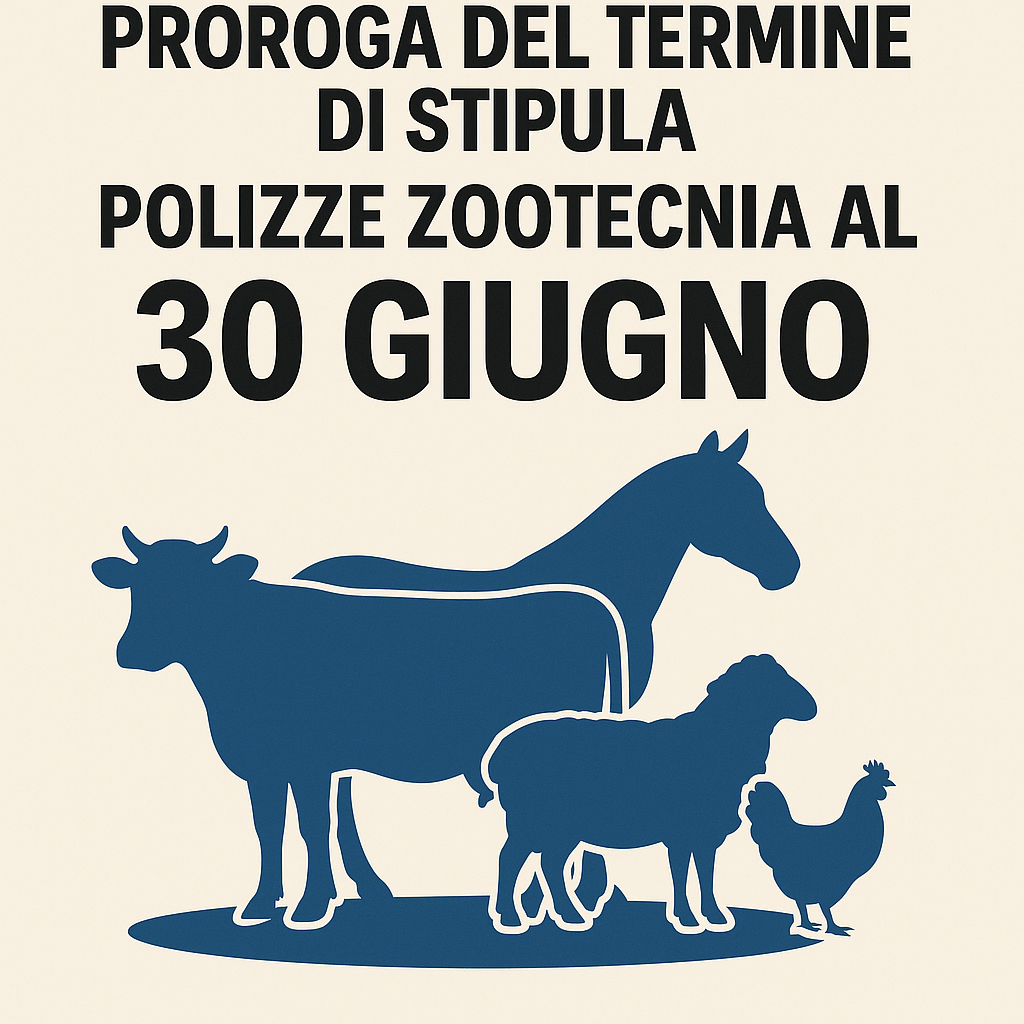 📰Rinnovo delle coperture assicurative ZOOTECNIA: Generali proroga la scadenza al 30 giugno 2025