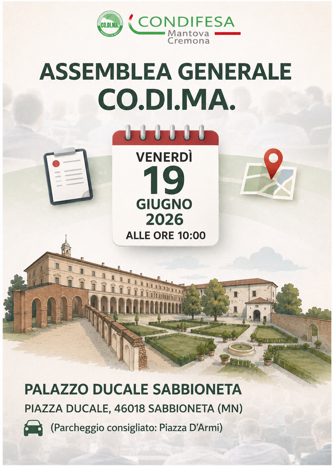 🧑🤝🧑🪑🗓️ ASSEMBLEA ORDINARIA DEI SOCI CO.DI.MA. 2026