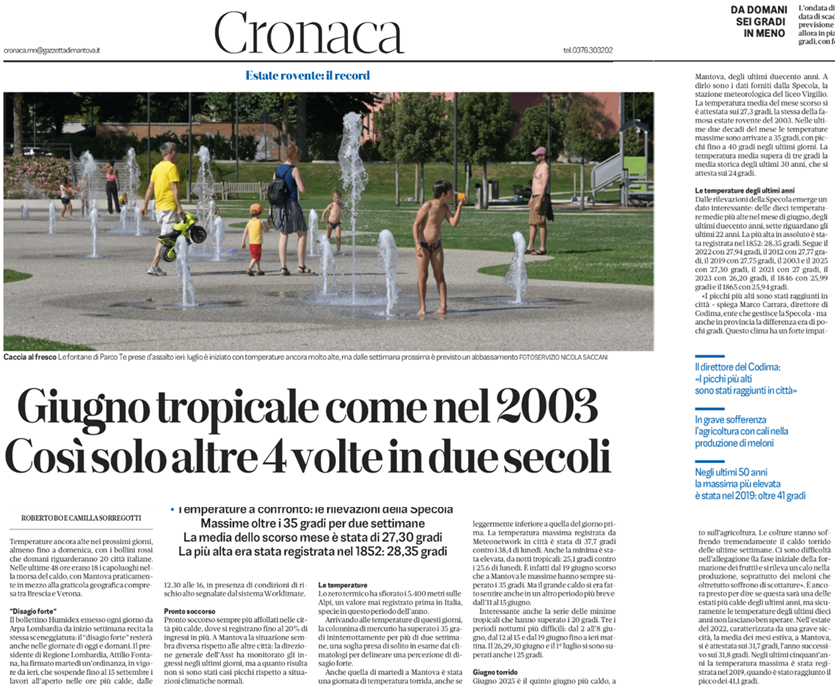 🌡️ Giugno da record: caldo tropicale, picchi storici e danni alle colture